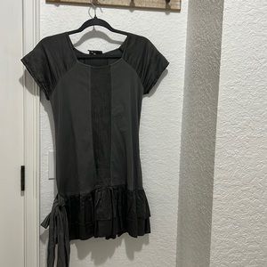 Spanish mini dress, silk